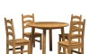 Conjunto de Comedor 4 sillas - Brunei Natural
