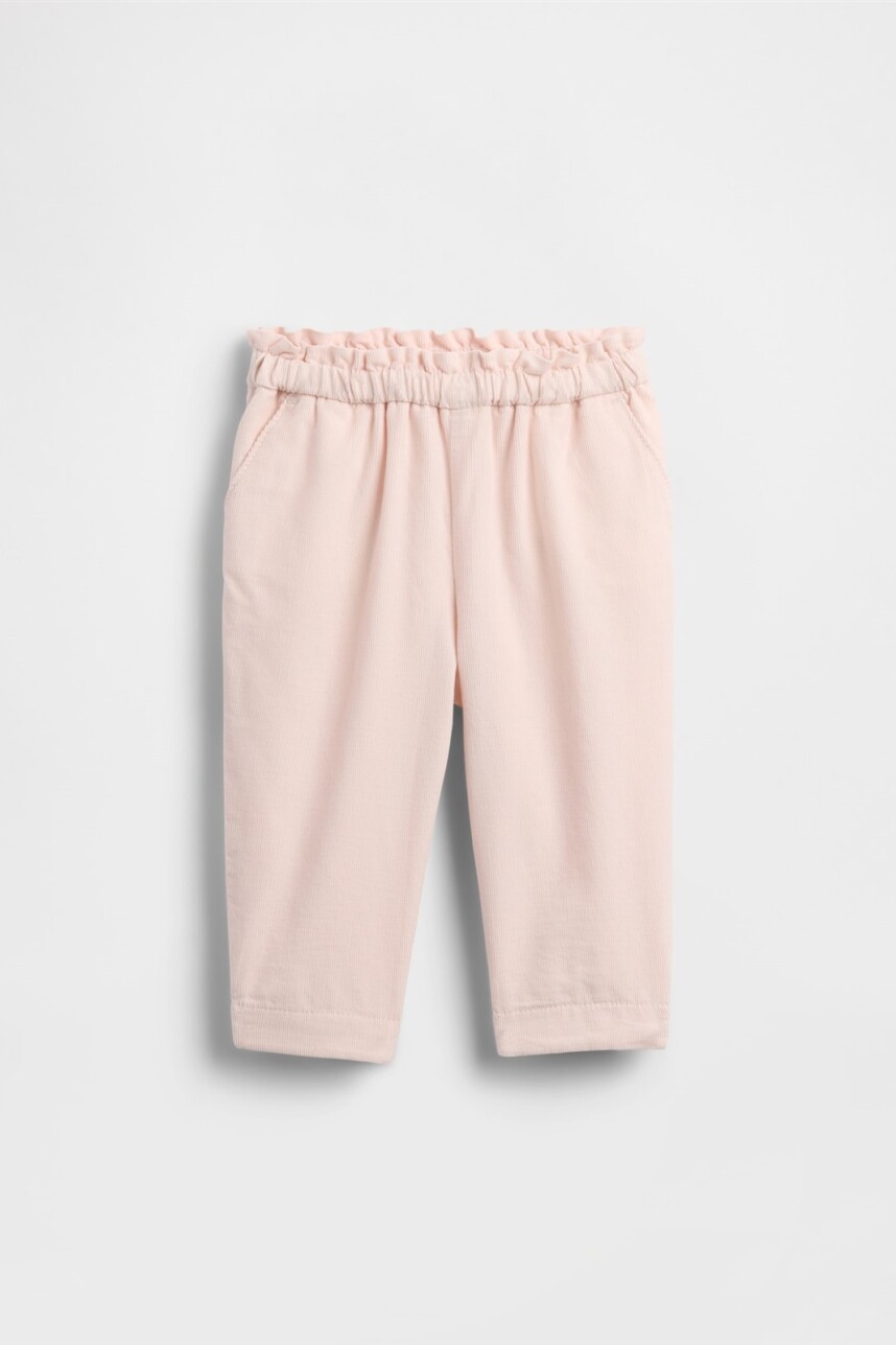 Pantalòn De Pana Bebé Barely Pink