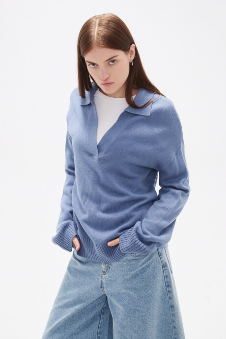 Sweater Dapa Azul Grisaceo