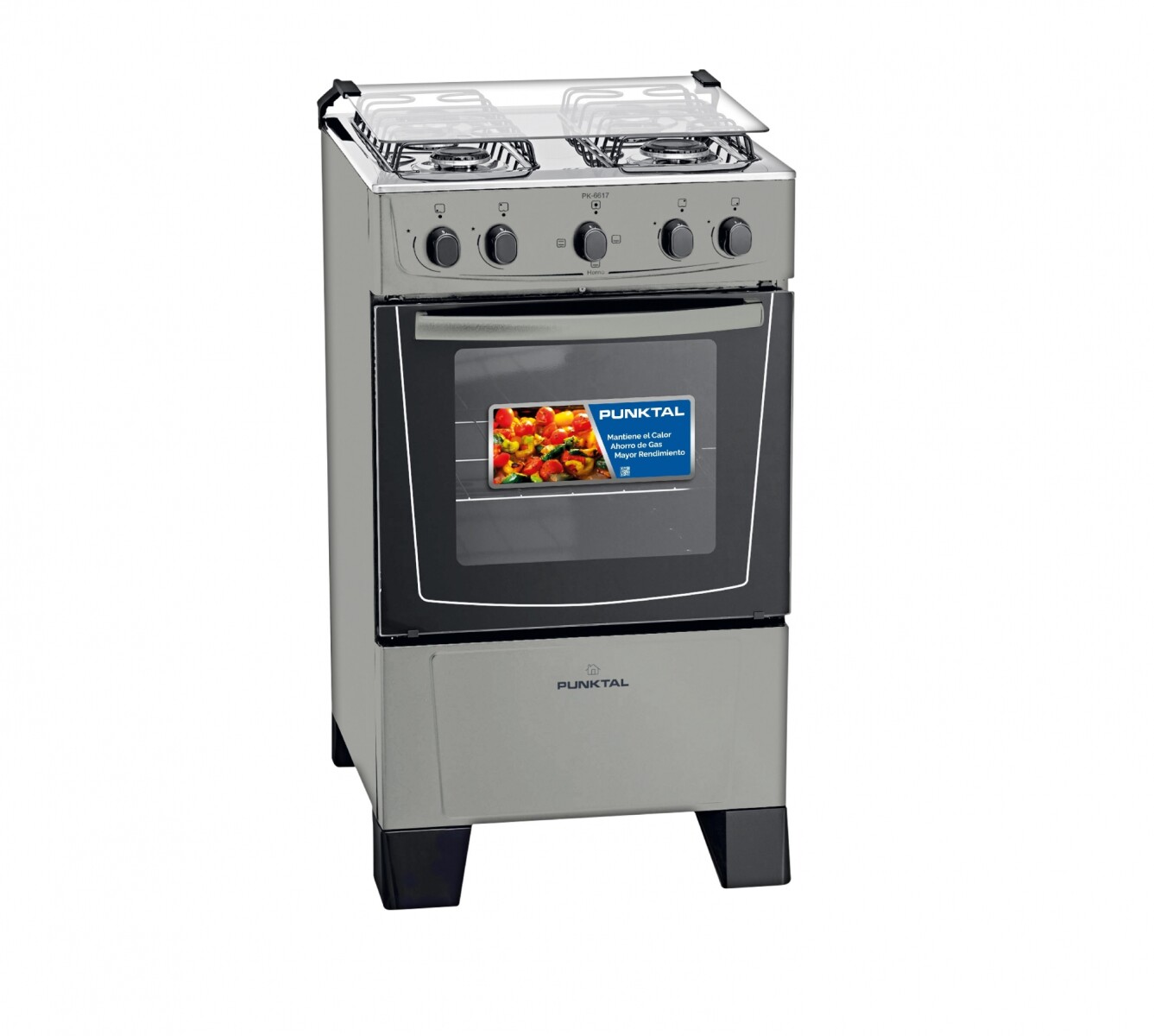 Cocina Combinada Punktal Gris 