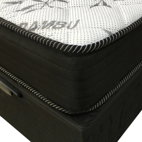 Sommier Baul SUPER MEGA Oggo® - Espuma - GARANTIA 1 AÑO 1y1/2 Plaza - 110 cm