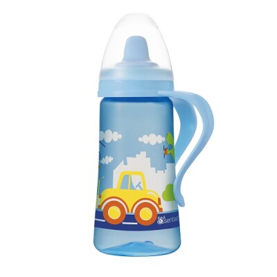 Vaso First Essentials Design Boq. Suave 300ml 12m+ Celeste Vaso First Essentials Design Boq. Suave 300ml 12m+ Celeste