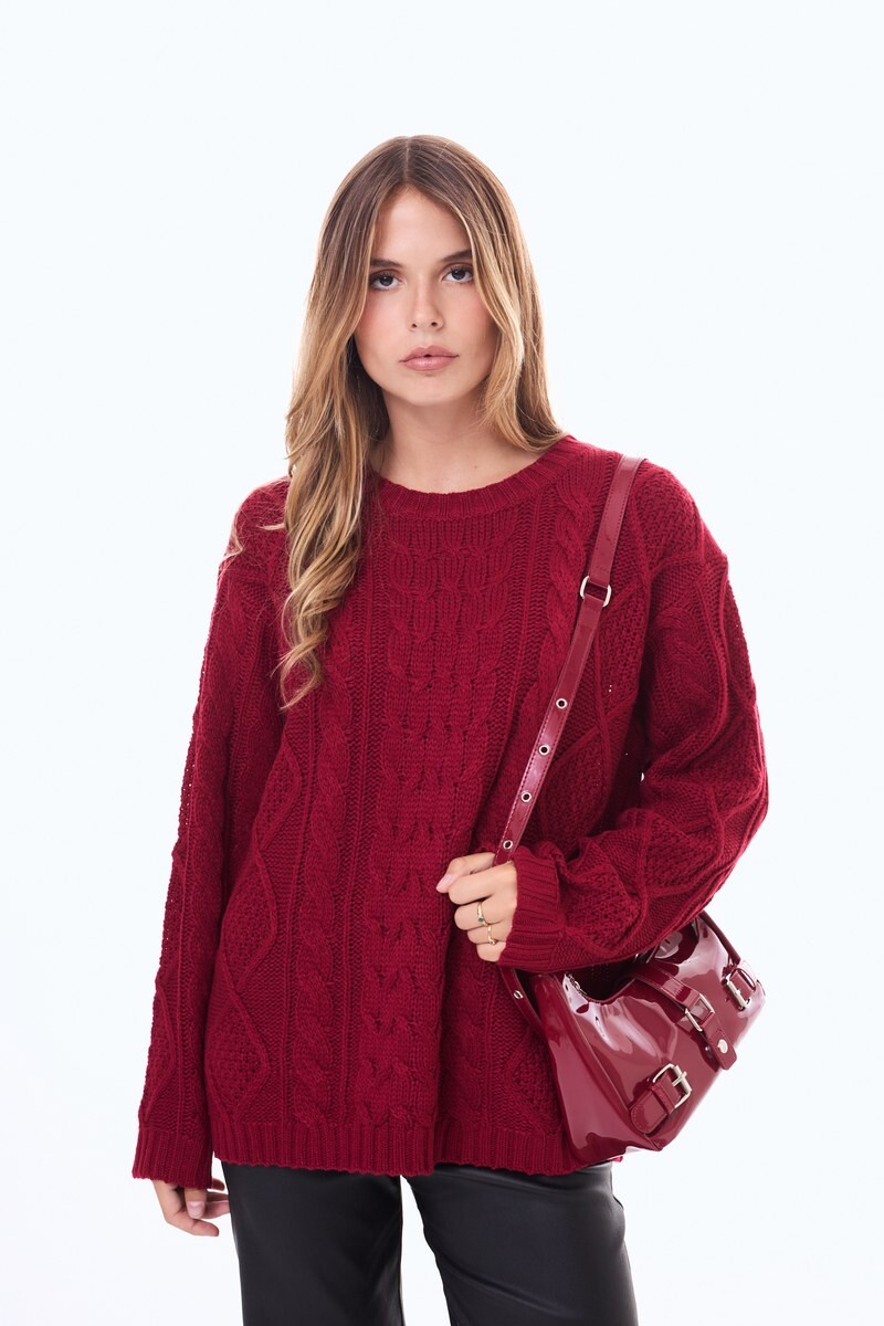 Bandolera Guijón Bordeaux