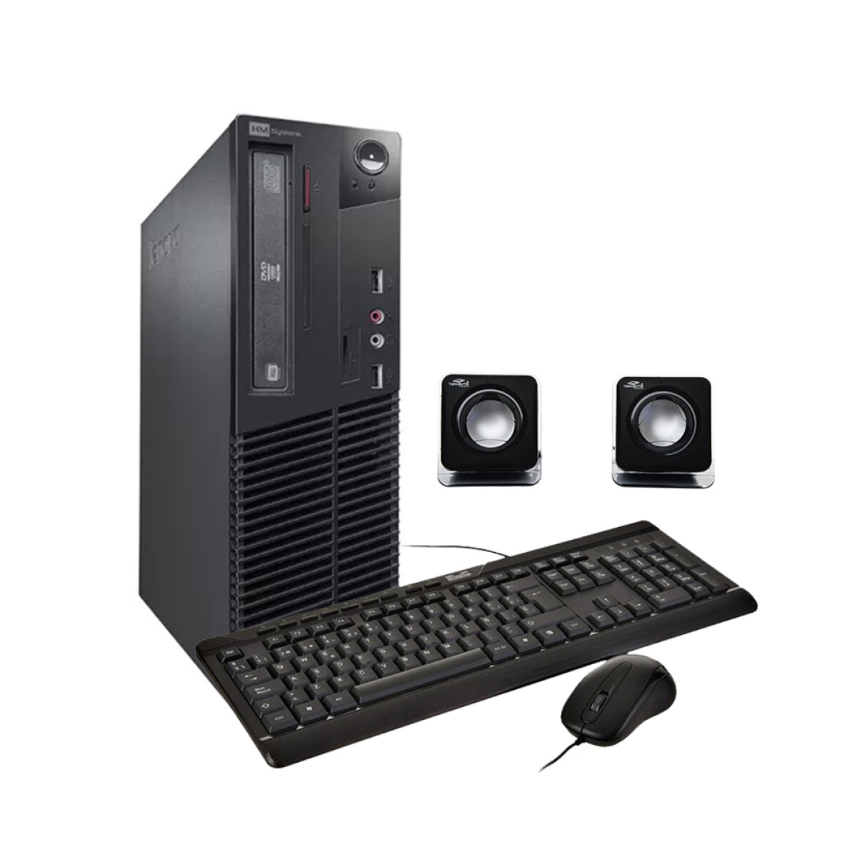 PC Reacond. Lenovo. Intel i5 - 3ªGEN. RAM 4GB. Disco Sólido NUEVO 240GB. Win10. Teclado, mouse y parlantes NUEVOS 