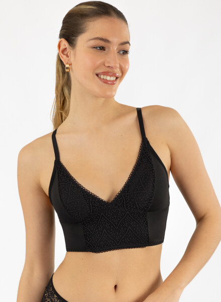 Bralet veer Negro