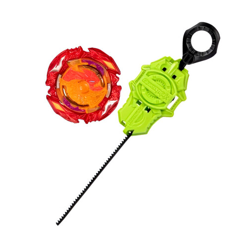 Beyblade Hypersphere Trompo + Lanzador Venom Hasbro Amarillo/Rojo