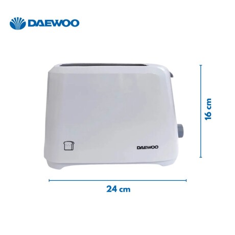 Tostadora eléctrica Daewoo | Ranuras extra anchas | Color negro Tostadora eléctrica Daewoo | Ranuras extra anchas | Color negro