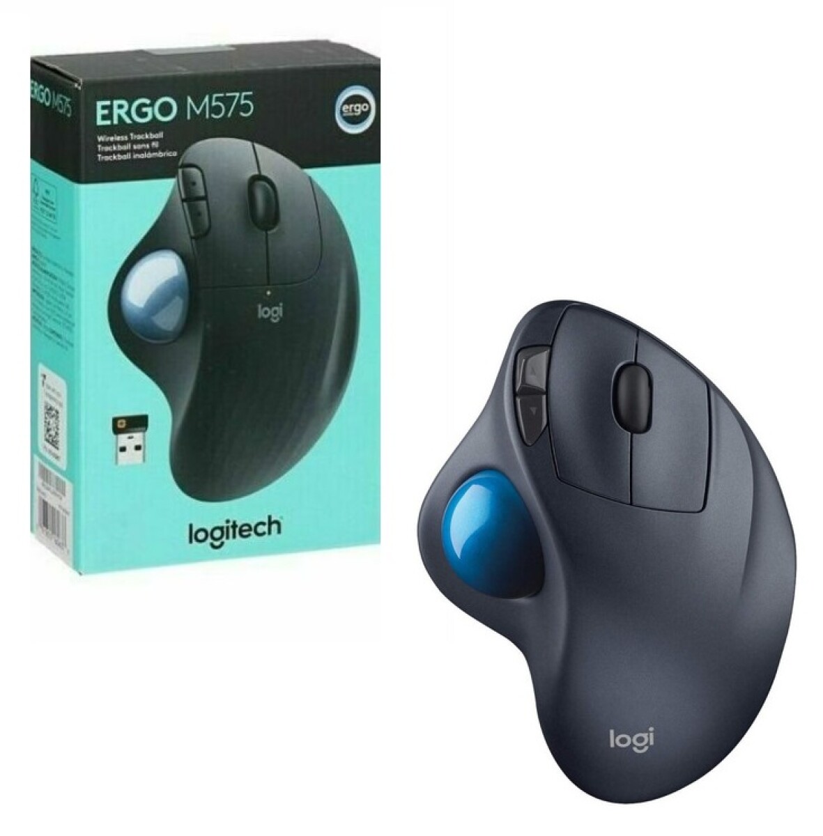 Mouse Logitech Trackball Ergo - 001 