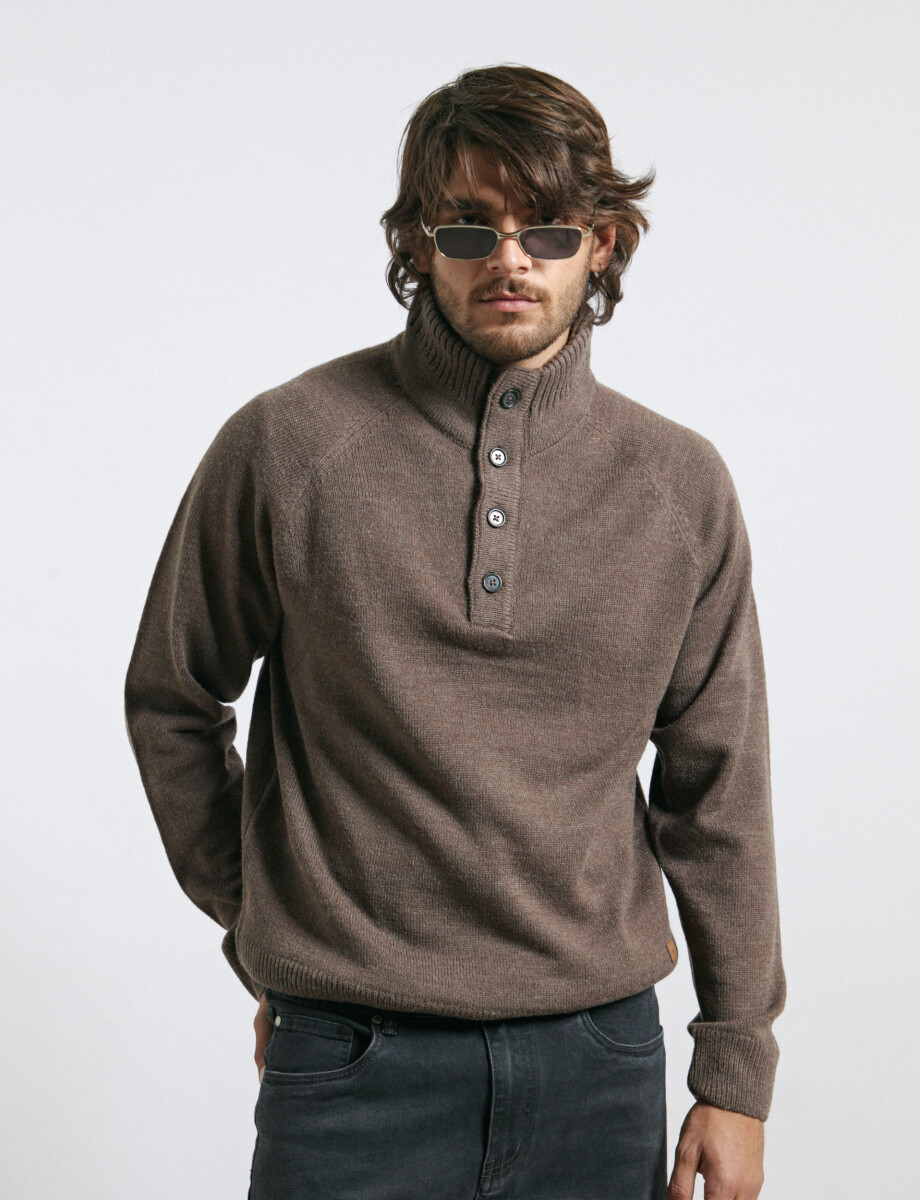 470660 SWEATER HARRY Marron