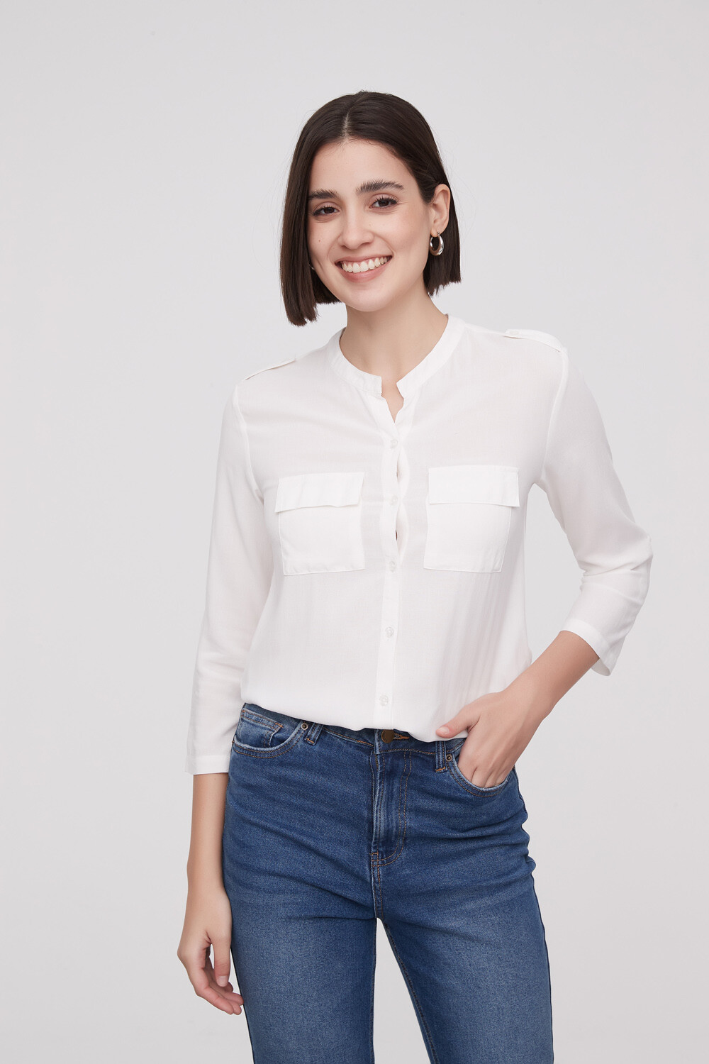 Camisa Kandalora Marfil / Off White