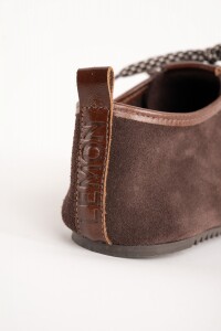 Zapato Gamuza Chocolate