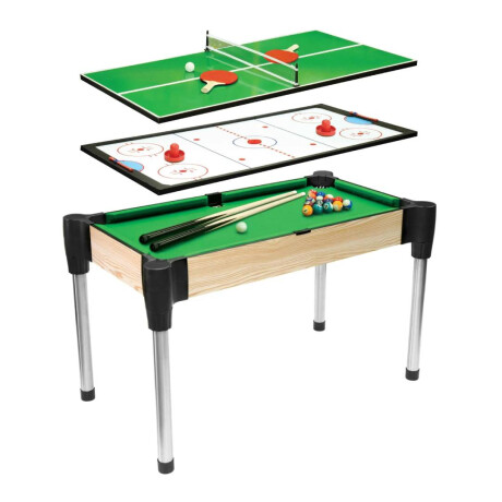 Mesa de Pool 3 en 1 122 cm