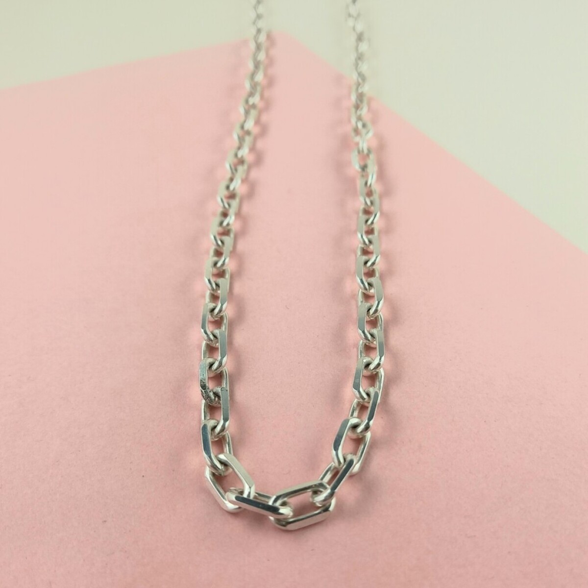 Cadena de Plata 925 Modelo Forcet - Largo 70 cm 