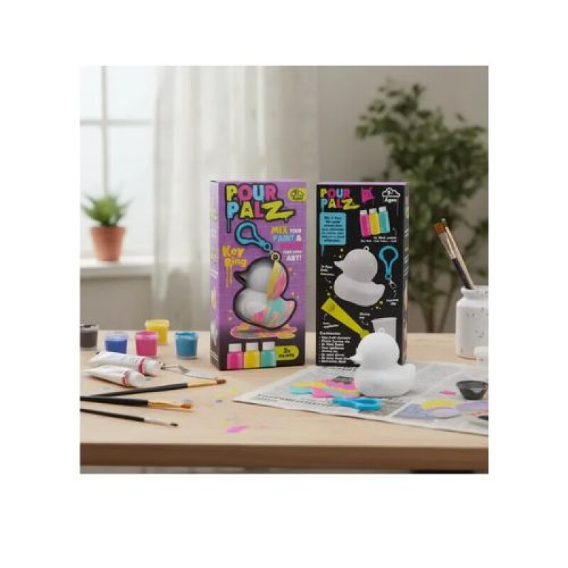 Pour Palz Llavero de Pato Colores Surtidos Pour Palz Llavero De Pato Colores Surtidos