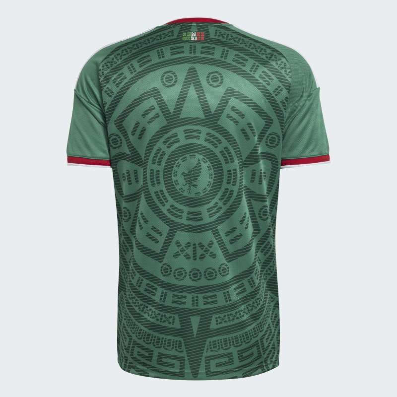 Camiseta Adidas Primera Equipación México 26 Verde