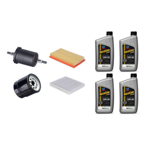 KIT DE FILTROS Y ACEITE 5W30 TEXACO Kit De Filtros Y Aceite 5w30 Texaco