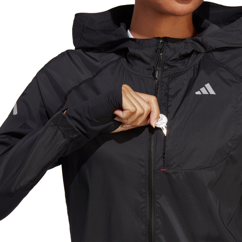 Campera de Mujer Adidas Fast Wns Negro