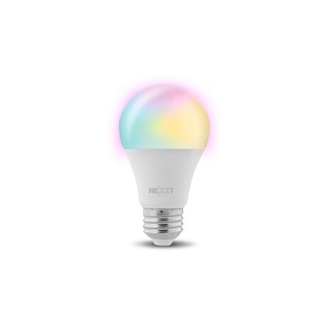 Lámara smart nexxt home wi-fi led color bulb rgb 220v nhb-c120 Nexxt home smart wi-fi led color bulb rgb 220v nhb-c120