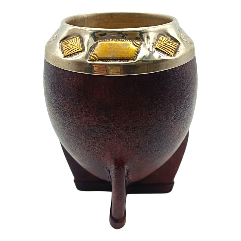 Mate Torpedo con apliques en bronce - ALPACA - 20 marrónuniforme