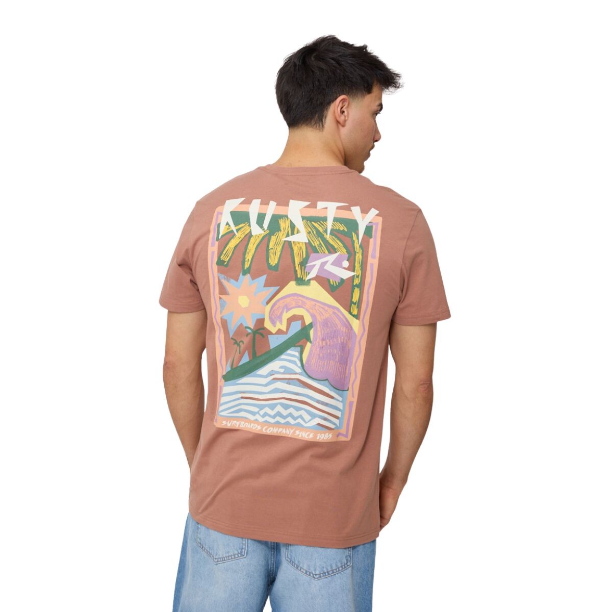 T-SHIRT RINZA XS-XXL - TOSTADO 