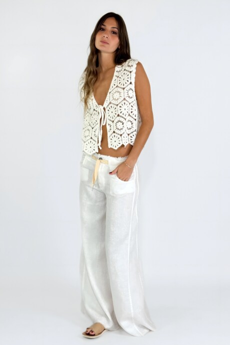 PANTALON WHITNEY Blanco