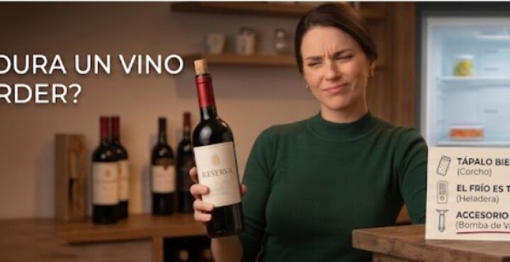 Conservación: ¿Cuánto tiempo dura un vino abierto sin echarse a perder?