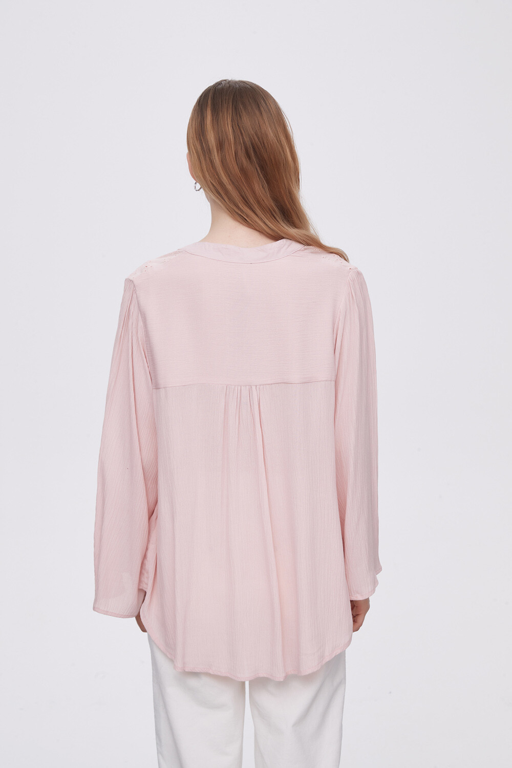 Blusa Bursas Rosa Viejo