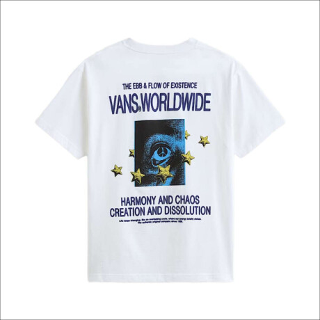 Remera Vans Chaos Blanco