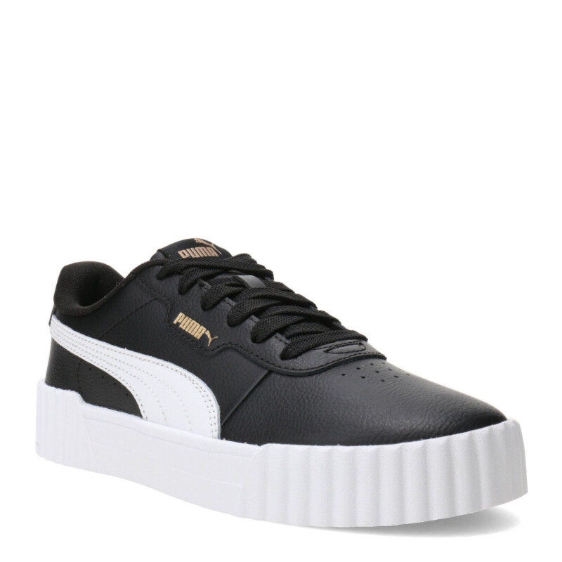 Championes de Mujer Puma Negro - Blanco