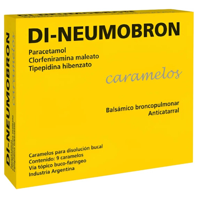 Caramelos Di-Neumobron 9 Unidades Caramelos Di-Neumobron 9 Unidades