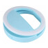 Flash Selfie Luz Para Celular Led iPhone Samsung LG Xiaomi variante color CELESTE