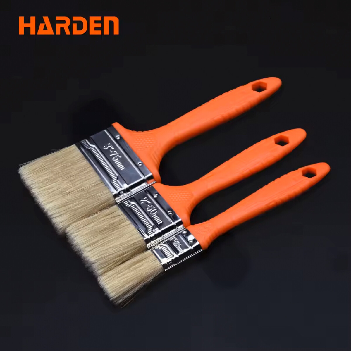 JUEGO DE PINCELES 3 PCS 1-2-3 HARDEN ++ - N/a 