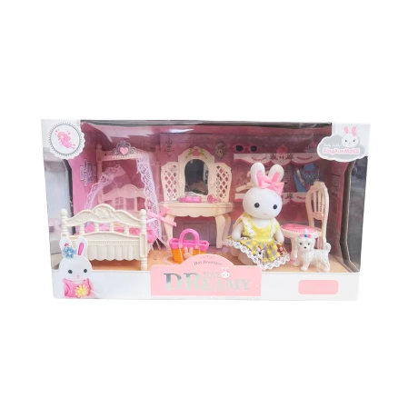 Playset Bay Dreamy Hot Boutique Conejos con Accesorios 001