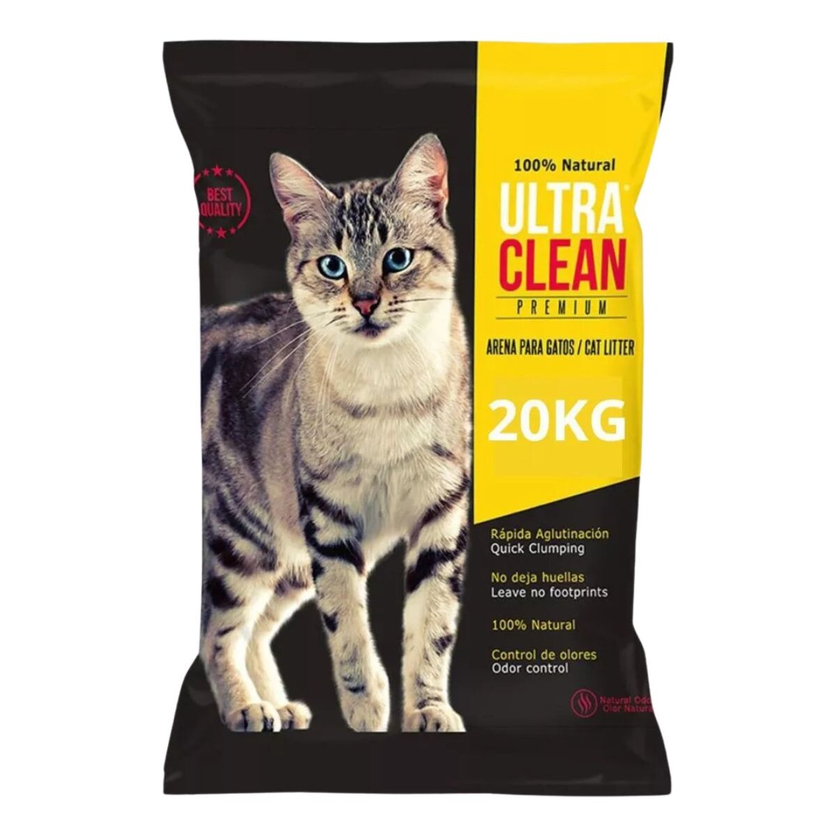 ARENA AGLOMERANTE ULTRA CLEAN LAVANDA 20 KG 