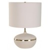 VELADOR DE MESA 1L E27 BLANCO CERAMICA VELADOR DE MESA 1L E27 BLANCO CERAMICA