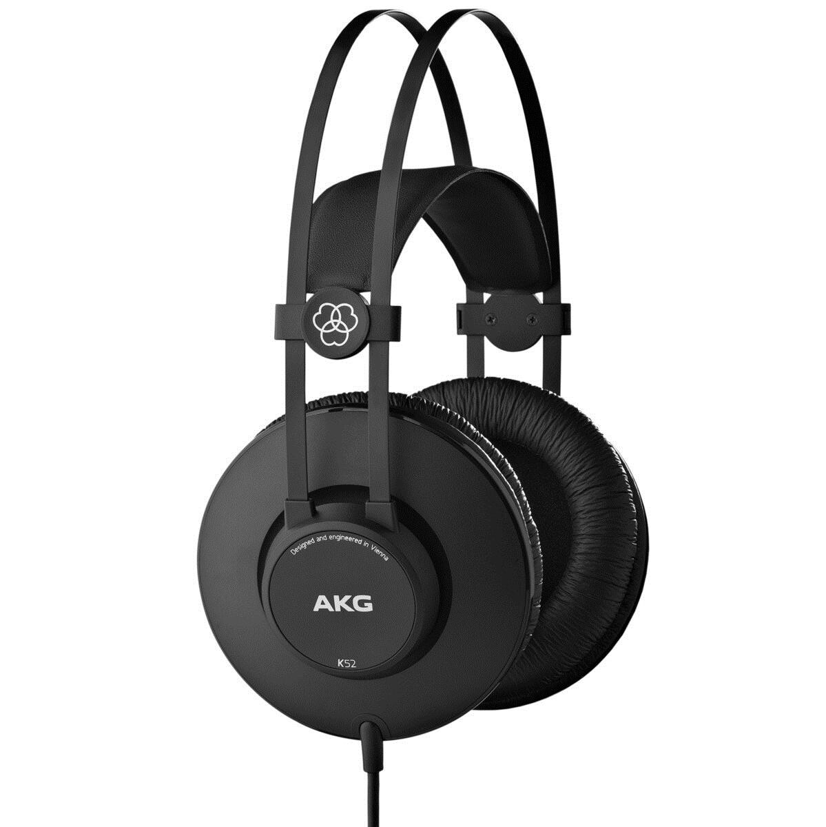 Auriculares De Estudio Akg K52 Negro 