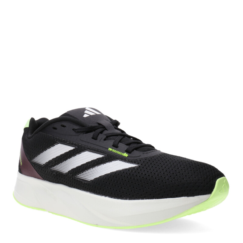 Championes de Hombre Adidas Duramo SL Negro - Blanco - Verde Fluo