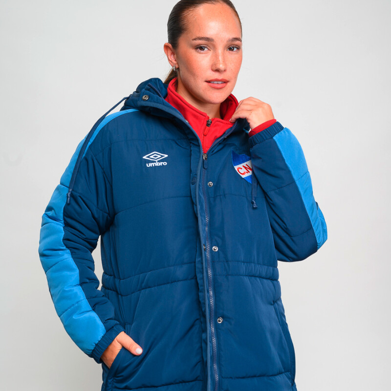 Abrigo Parka Edge de Mujer Azul