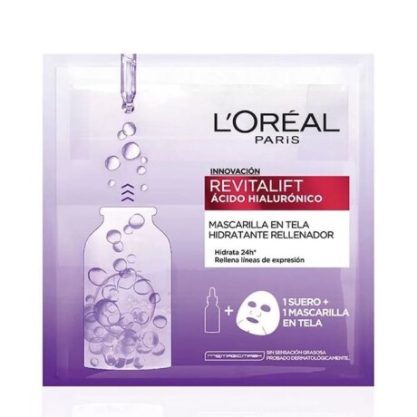 Loreal Revitalift Mascarilla En Tela Hyalur Loreal Revitalift Mascarilla En Tela Hyalur