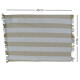 Individual algodón 35x45cm RAYAS BEIGE