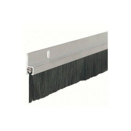 ZOCALO PUERTA C/CEPILLO ALUMINIO NATURAL 80CM N/a
