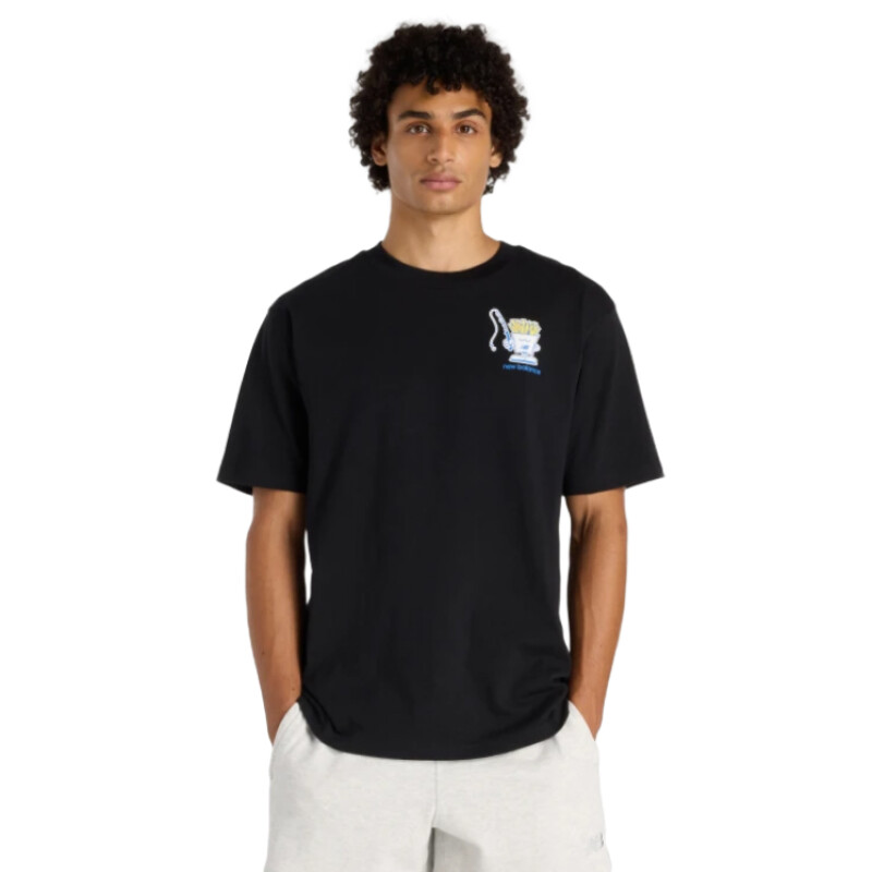 Remera New Balance French Fries - Negro Remera New Balance French Fries - Negro