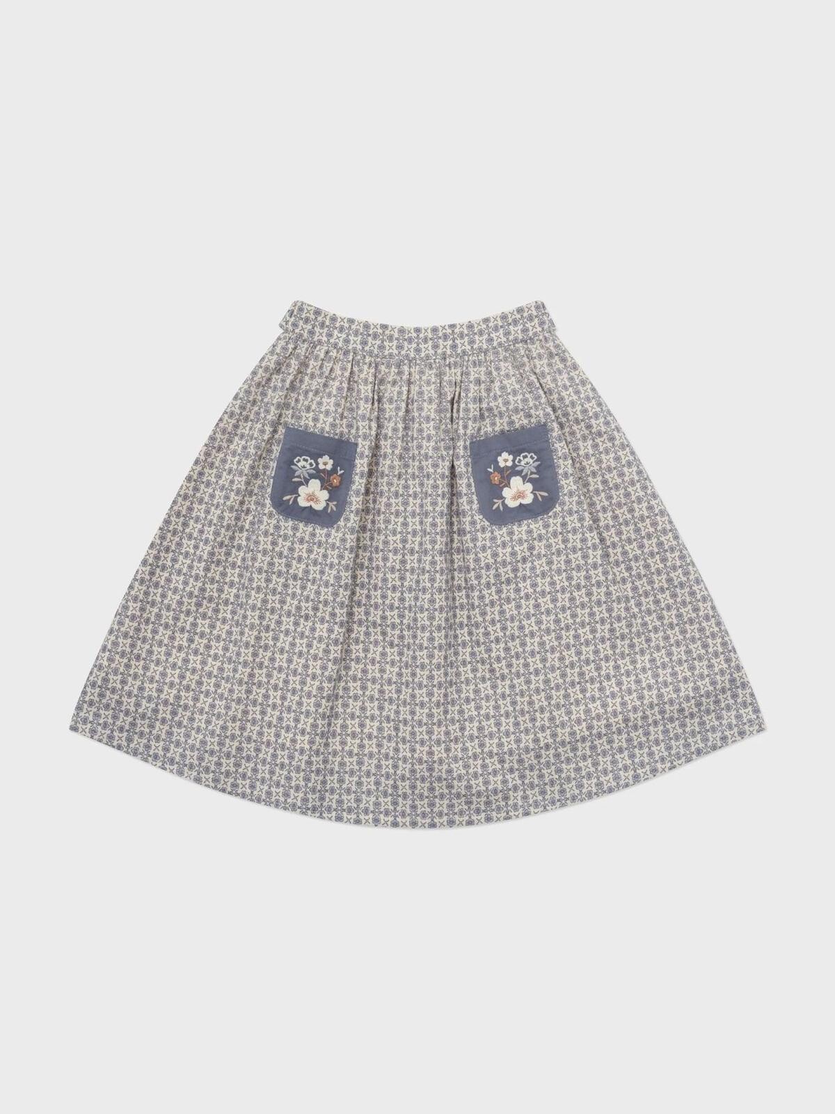 Pollera boho navy Pollera boho navy