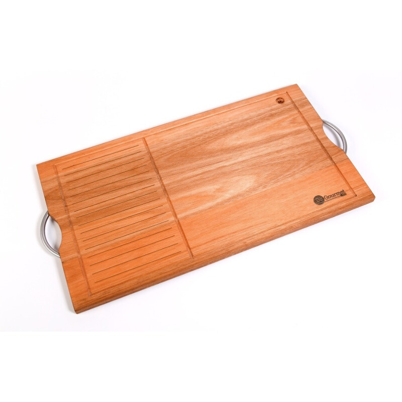 Tabla De Asado Euca Clear Gran Calidad 48 X 25cm Ideal Regal Marrón