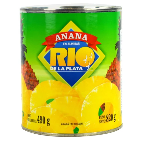 ANANA EN ALMIBAR RIO DE LA PLATA 820 GR ANANA EN ALMIBAR RIO DE LA PLATA 820 GR