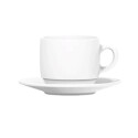 TAZA DE TE 240 ML CON PLATO Blanco