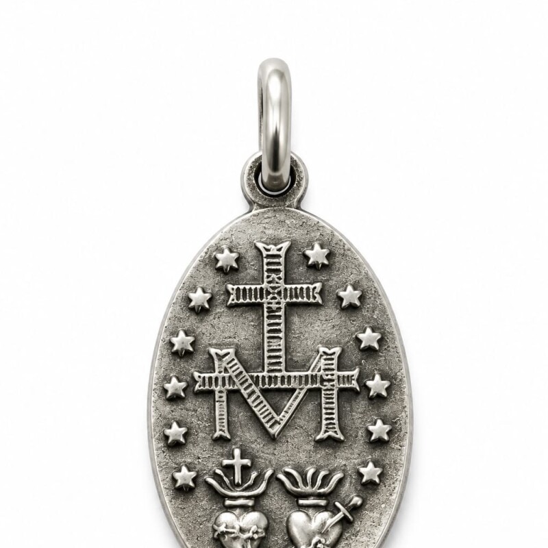 Medalla Virgen Milagrosa plata Medalla Virgen Milagrosa plata