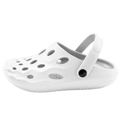 Sandalia de goma 43-44 blanco