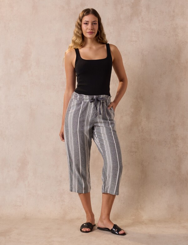 Capri Lino GRIS/MULTI