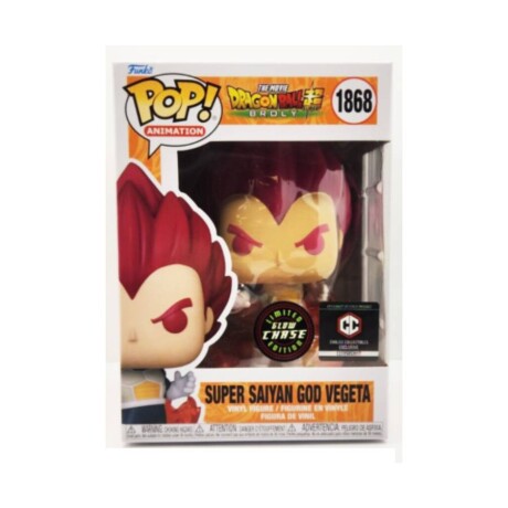 Super Saiyan God Vegeta - Dragon Ball Super - 1868 [Chase - Glows In The Dark] Super Saiyan God Vegeta - Dragon Ball Super - 1868 [Chase - Glows In The Dark]